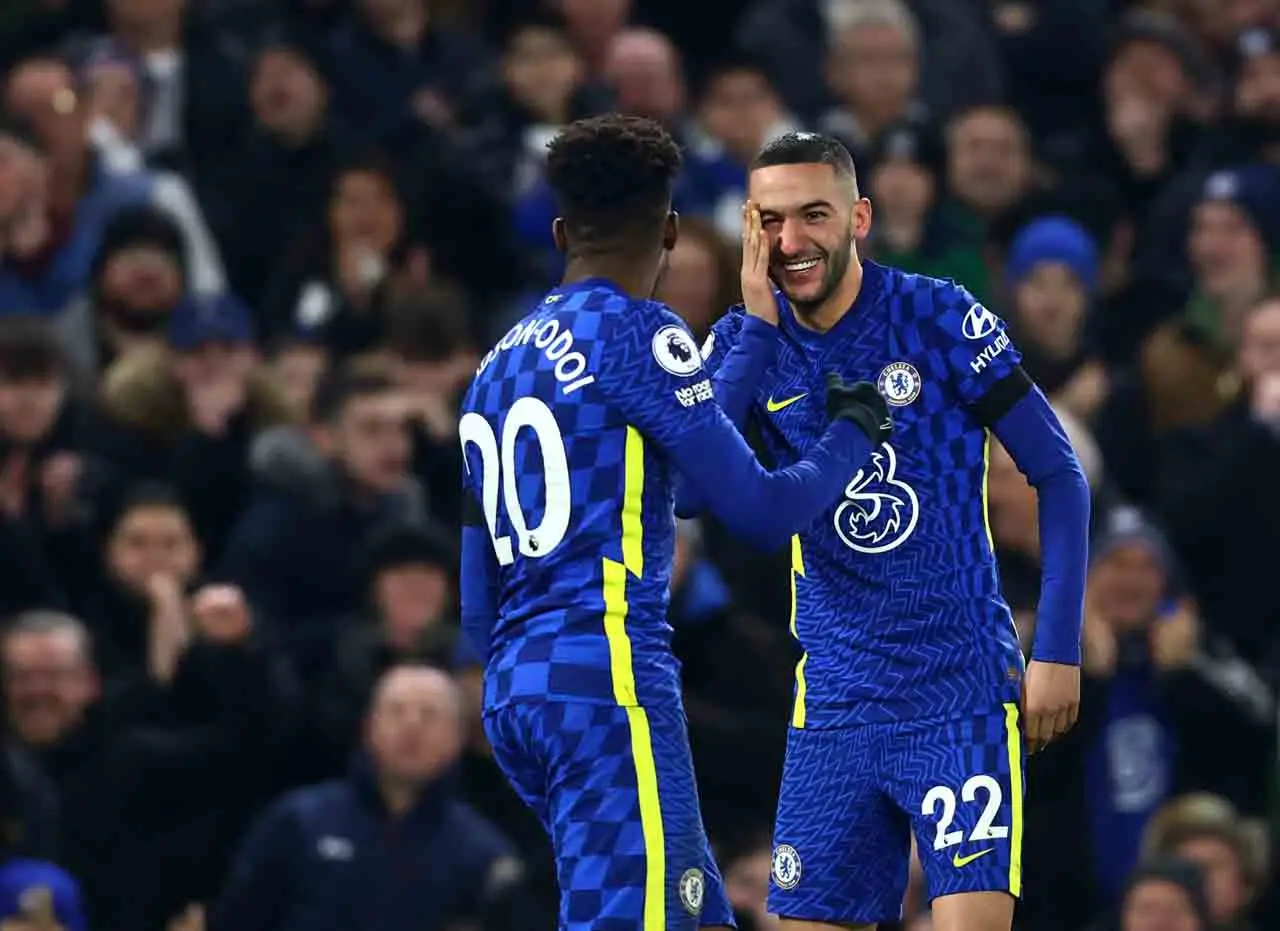 Chelsea Lumat Tottenham...