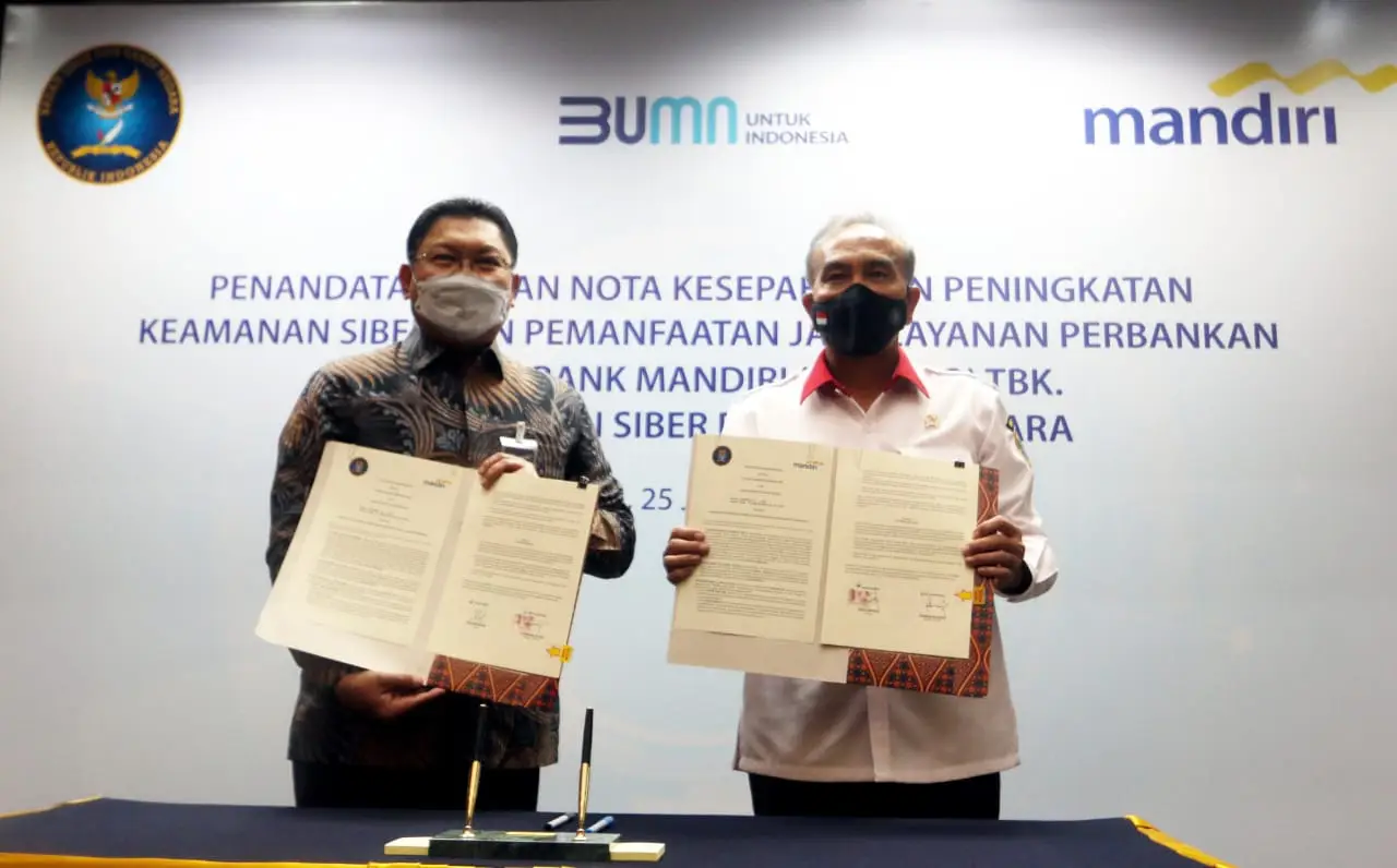 Bank Mandiri Gandeng...