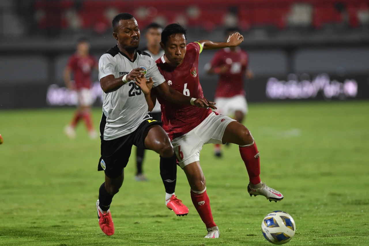 Potret Kemenangan Timnas...