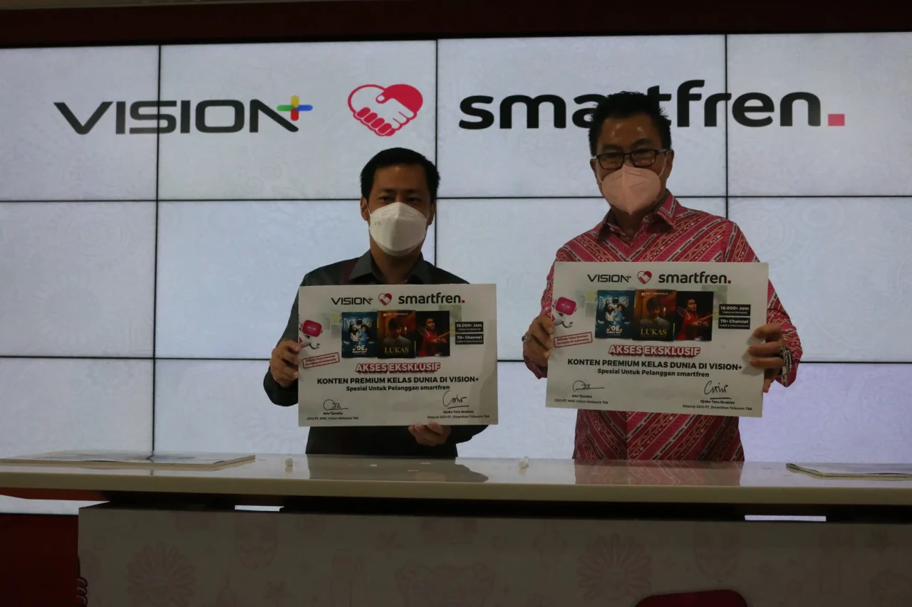 Vision+ dan Smartfren...
