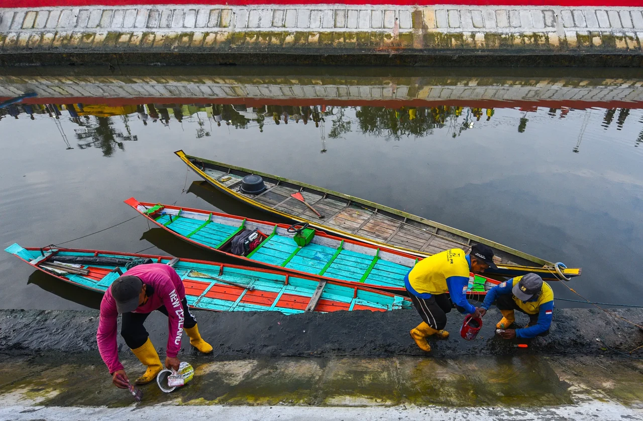 Persiapan Festival Sungai...