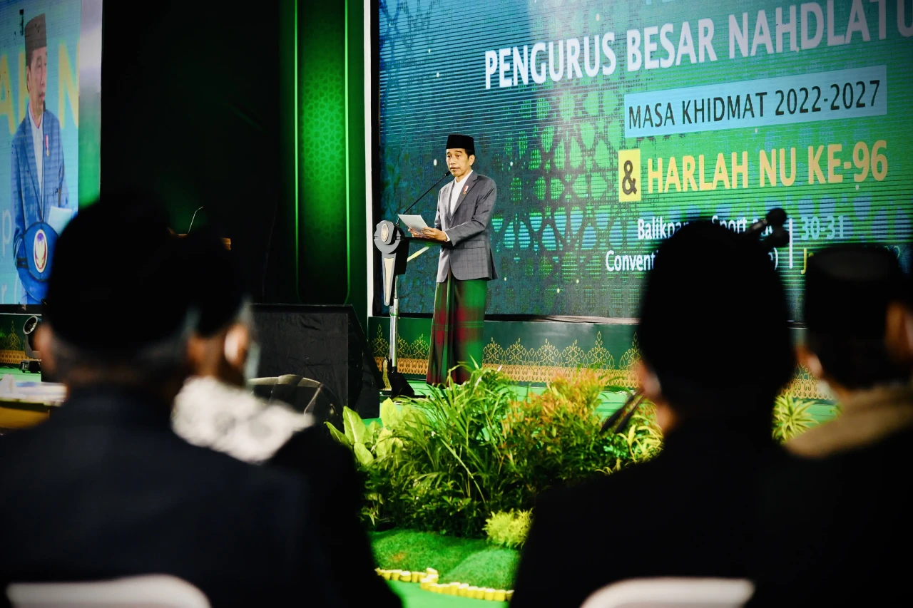 Penampilan Presiden...