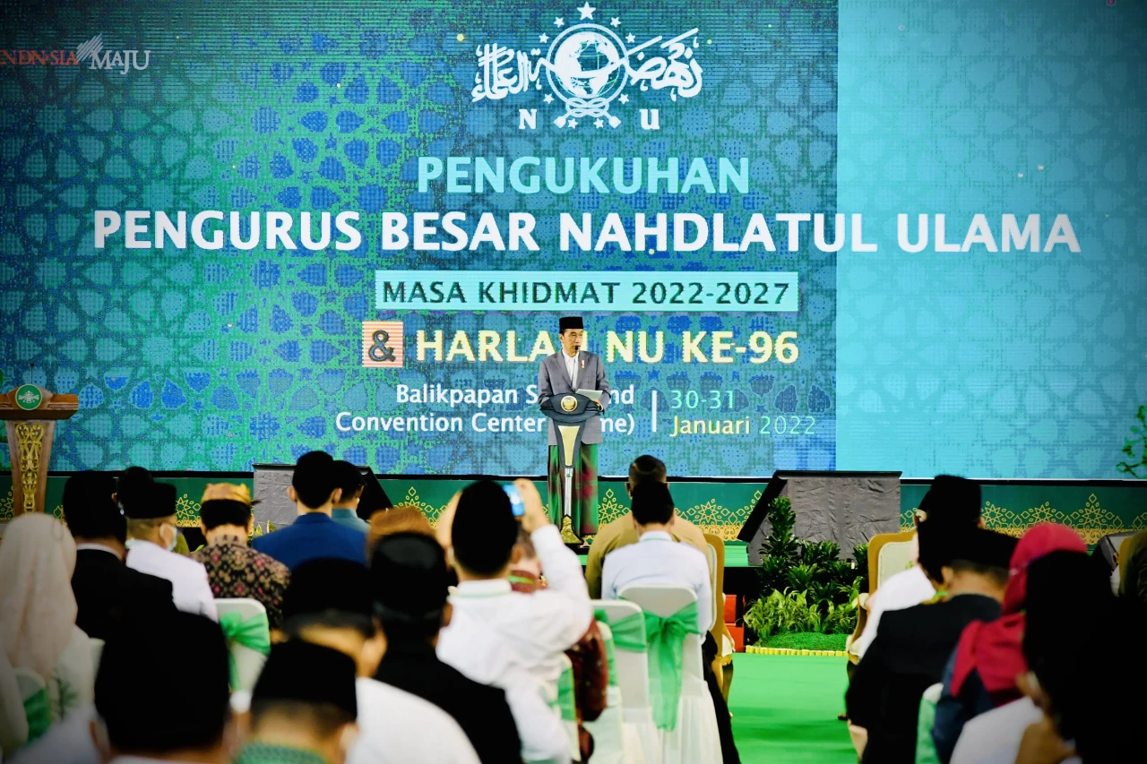 Penampilan Presiden...