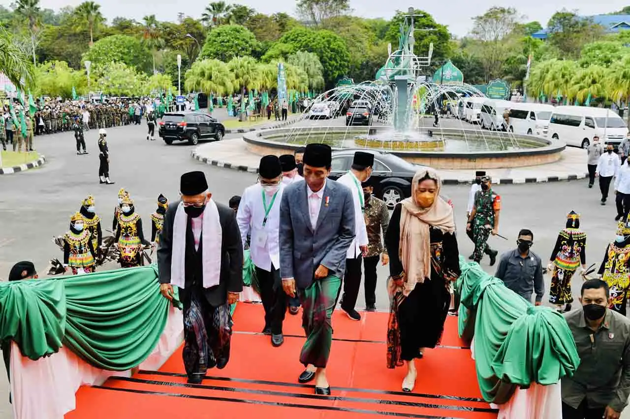 Penampilan Presiden...