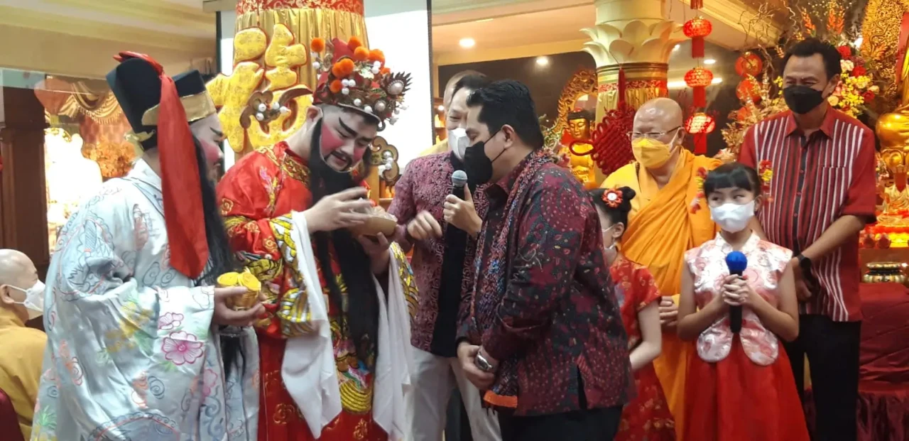 Menteri BUMN Erick Tohir...