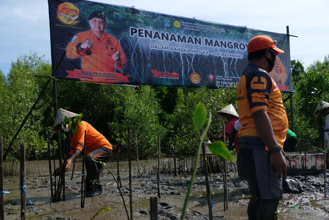 HUT ke-50, Basarnas...