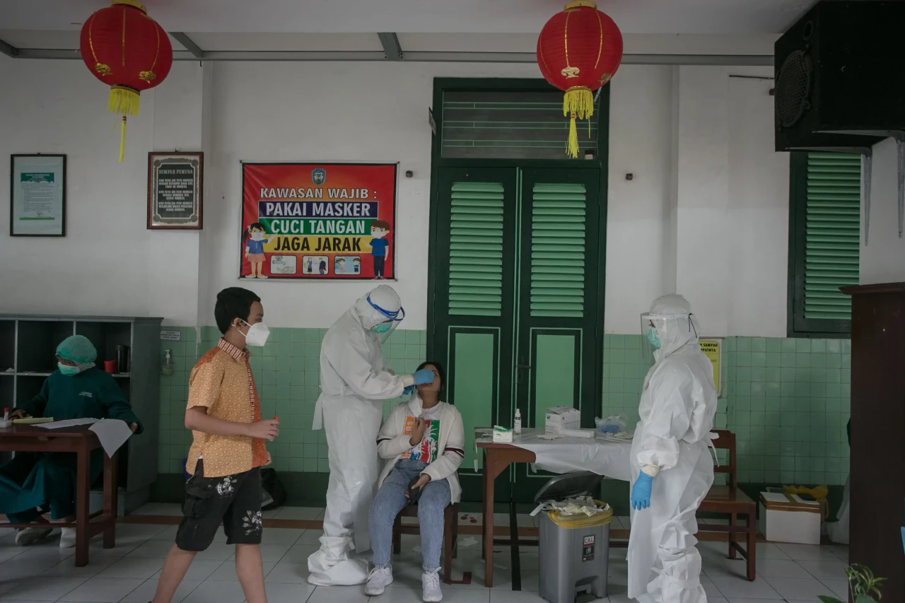 PTM Sekolah di Solo...