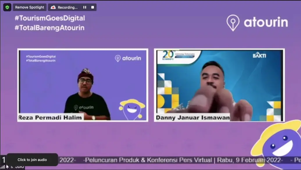 Bantu Pelaku Wisata...