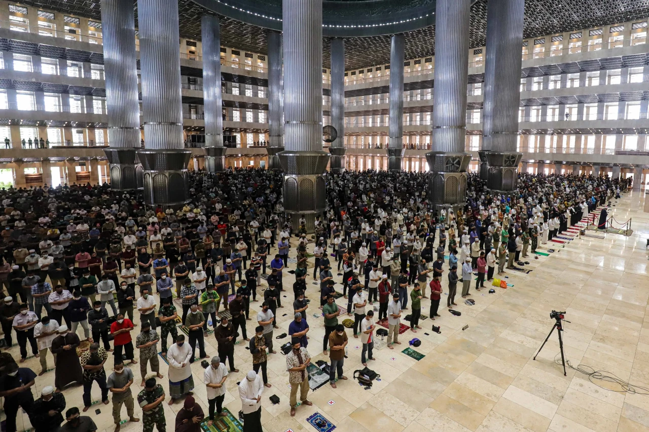 Suasana Salat Jumat...