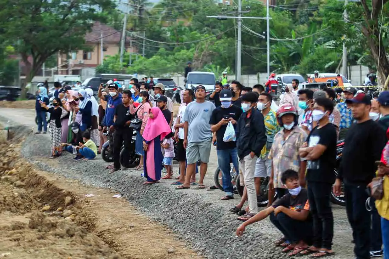 Antusiasme Warga Lombok...