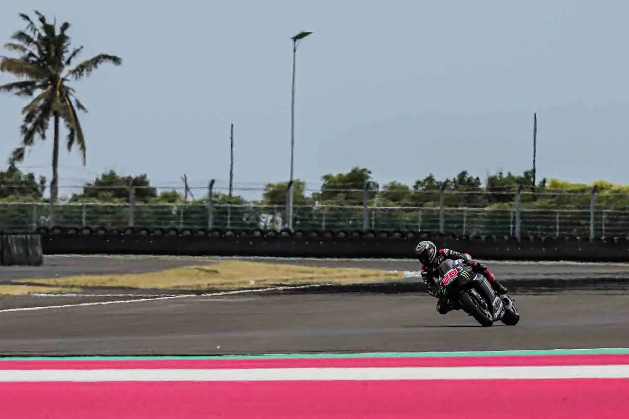 Aksi Juara Dunia MotoGP...