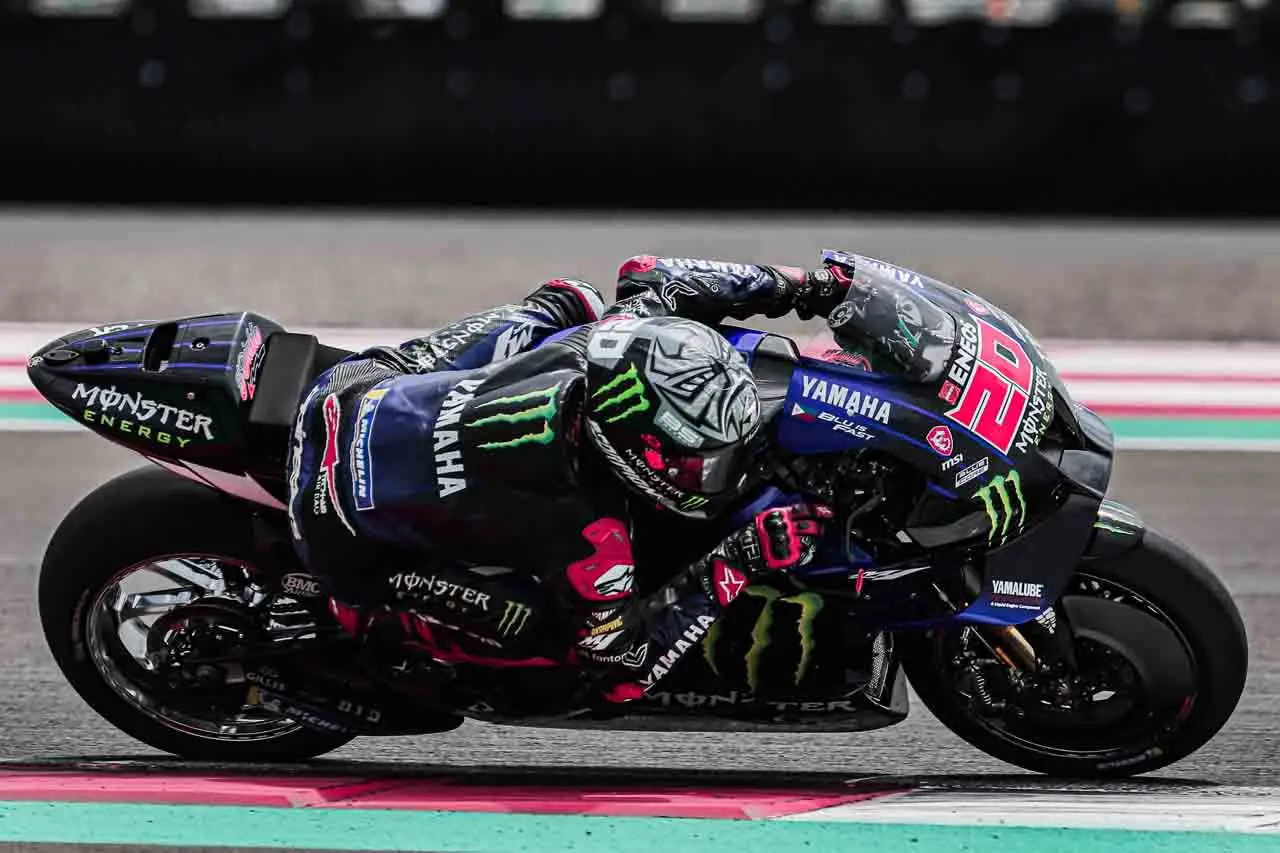 Aksi Juara Dunia MotoGP...