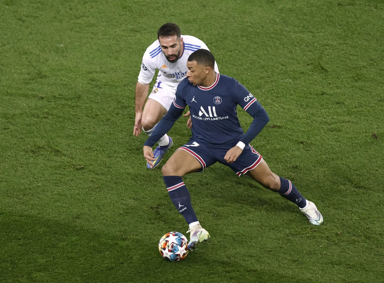 Aksi-aksi Kylian Mbappe...