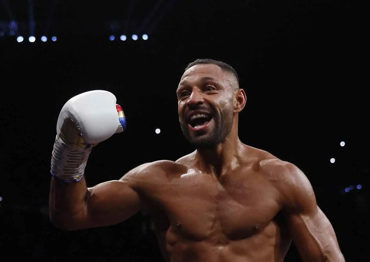 Menang TKO, Kell Brook...