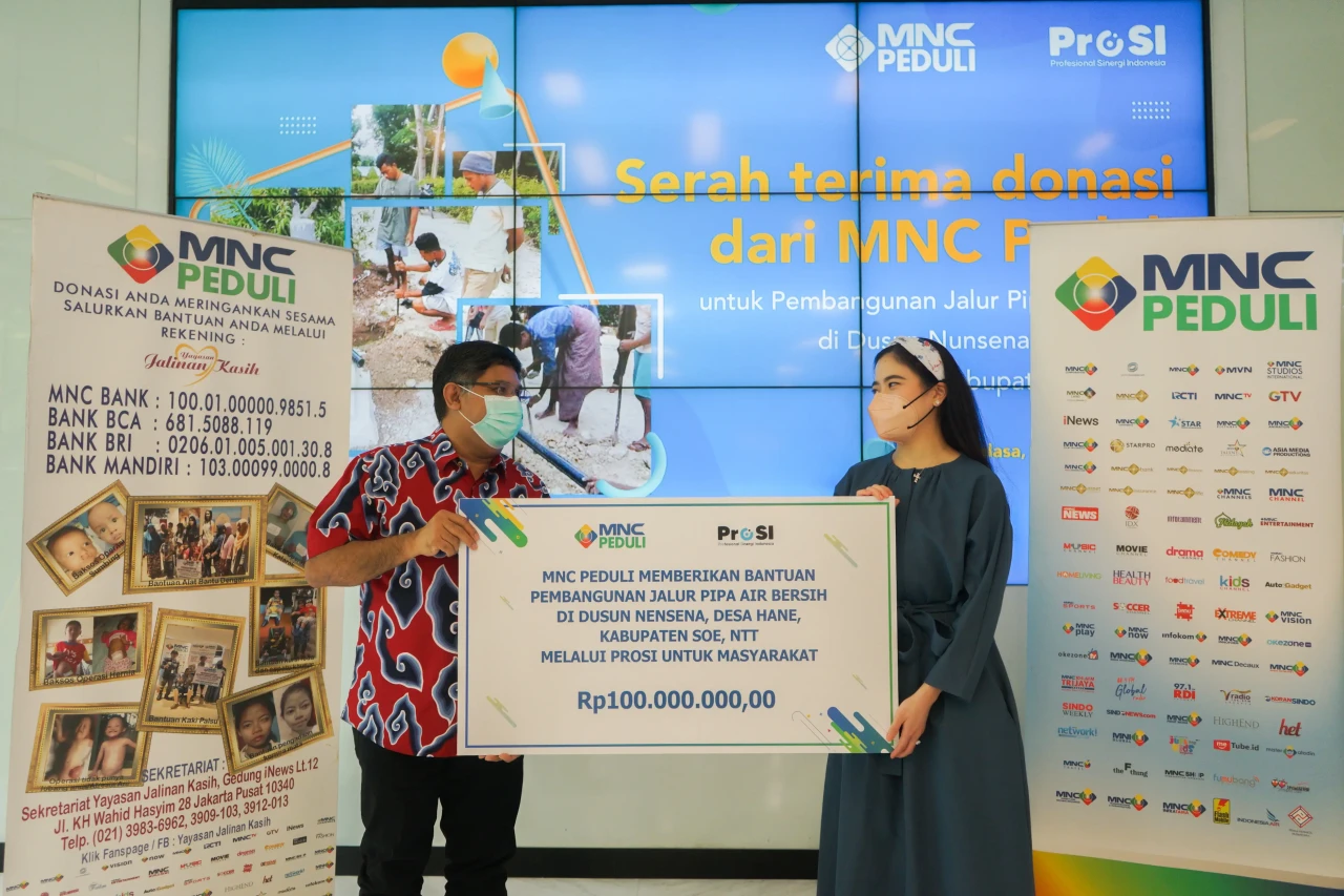 Serah Terima Donasi...