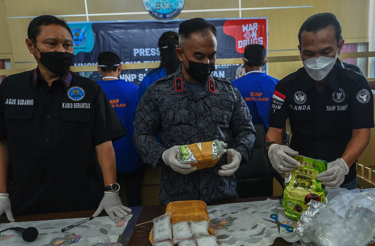 BNNP Sumsel Gagalkan...