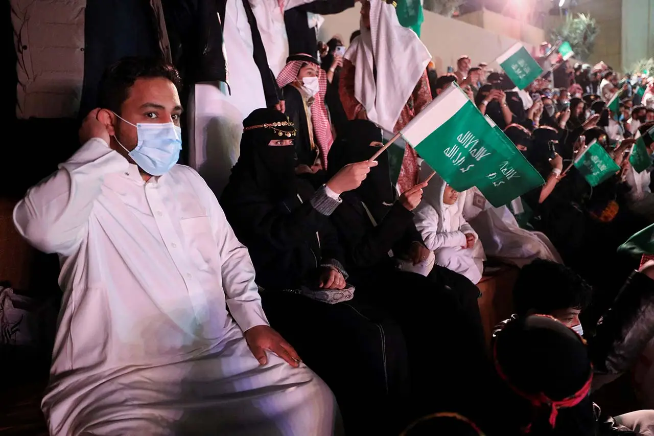 Meriah, Arab Saudi Gelar...