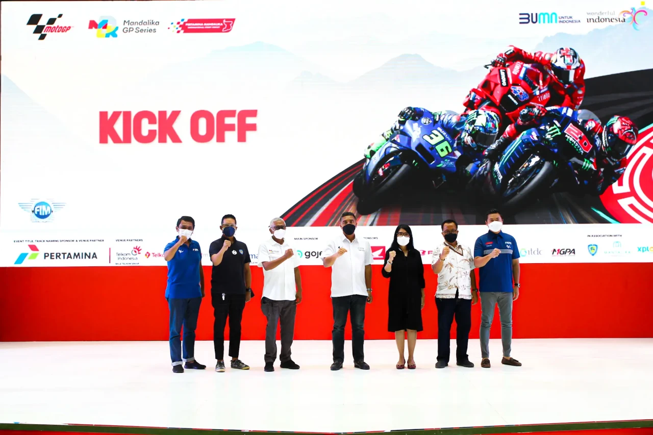 Kick off Mandalika GP...