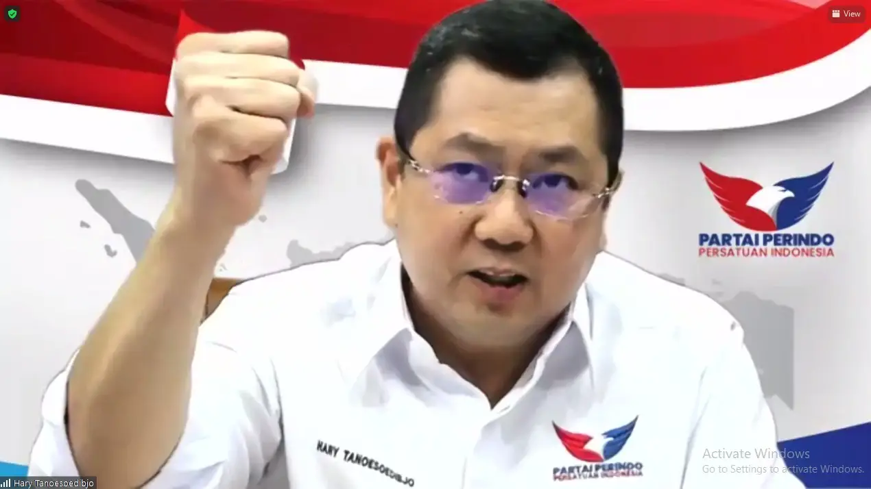 Hary Tanoesoedibjo Hadiri...