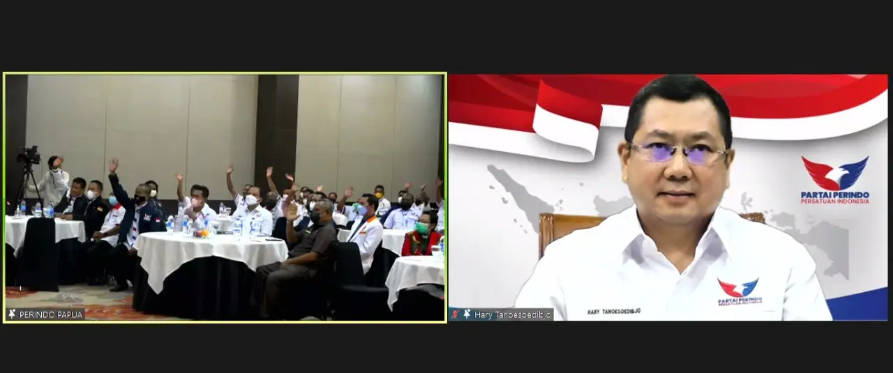 Hary Tanoesoedibjo Hadiri...