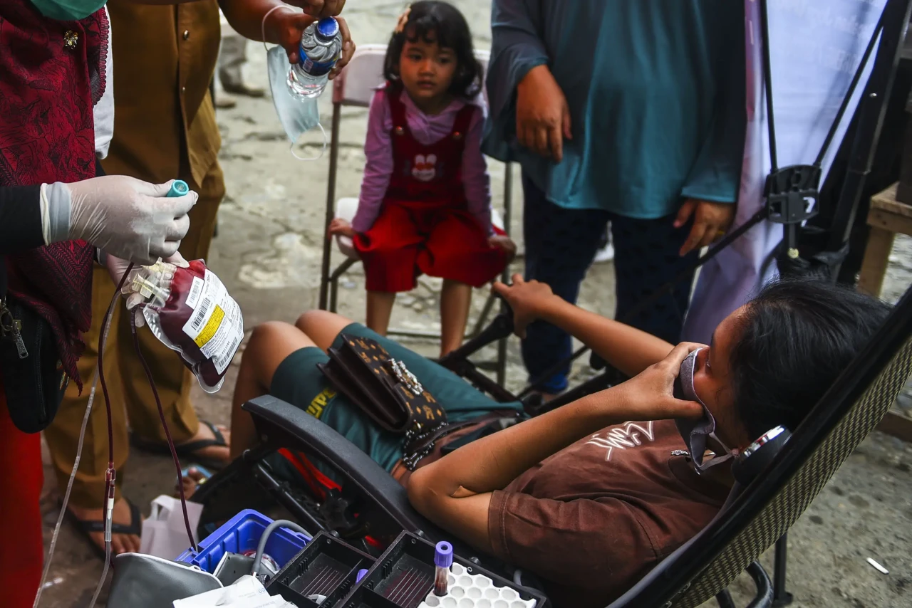 Donor Darah di Palembang...