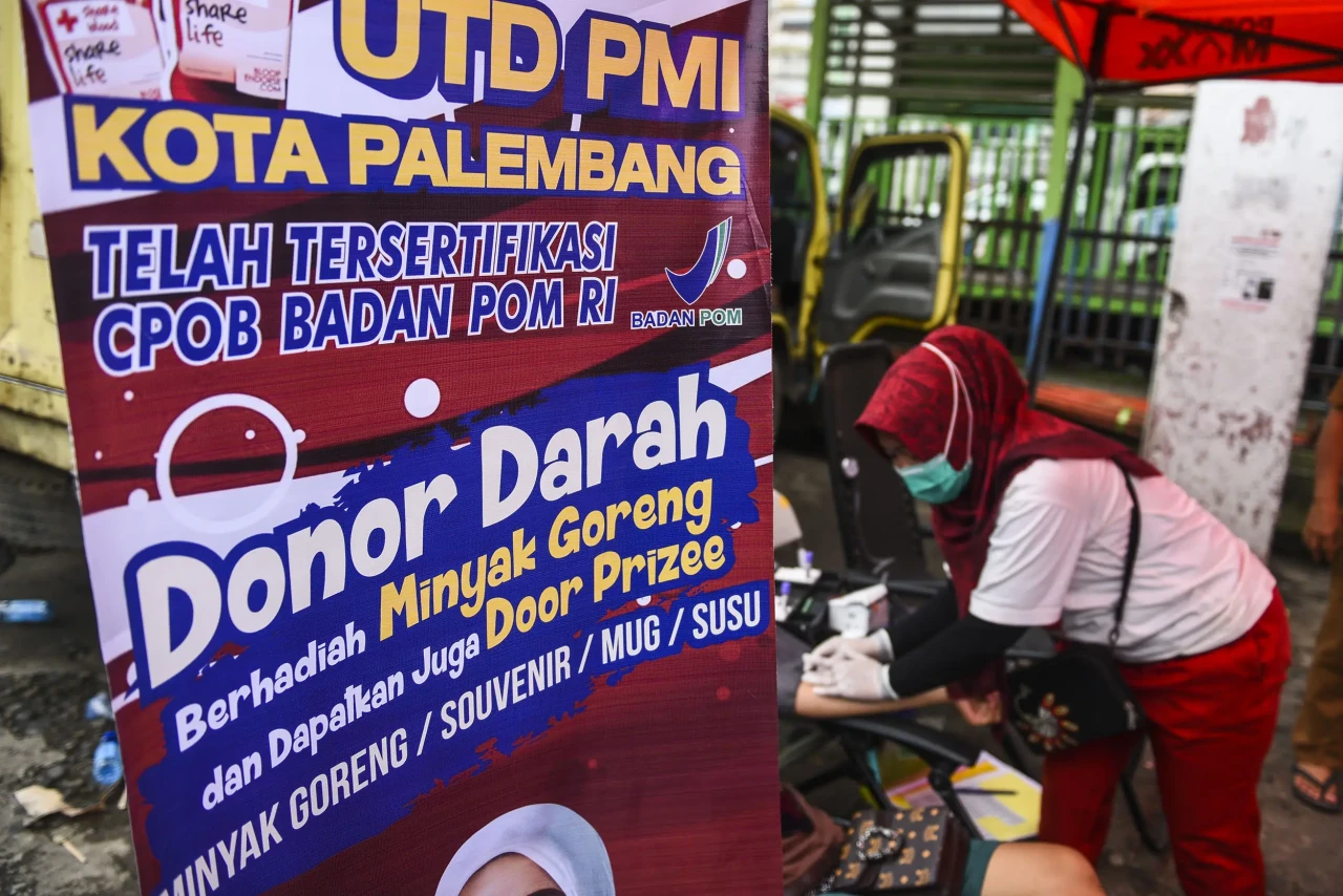 Donor Darah di Palembang...