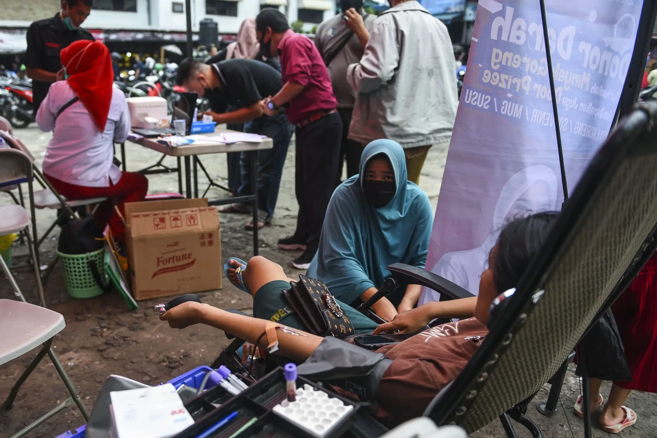 Donor Darah di Palembang...