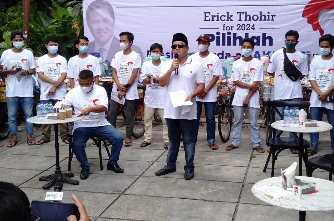 Dukungan untuk Erick...