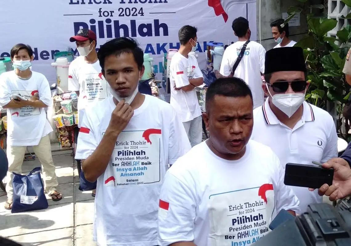Dukungan untuk Erick...