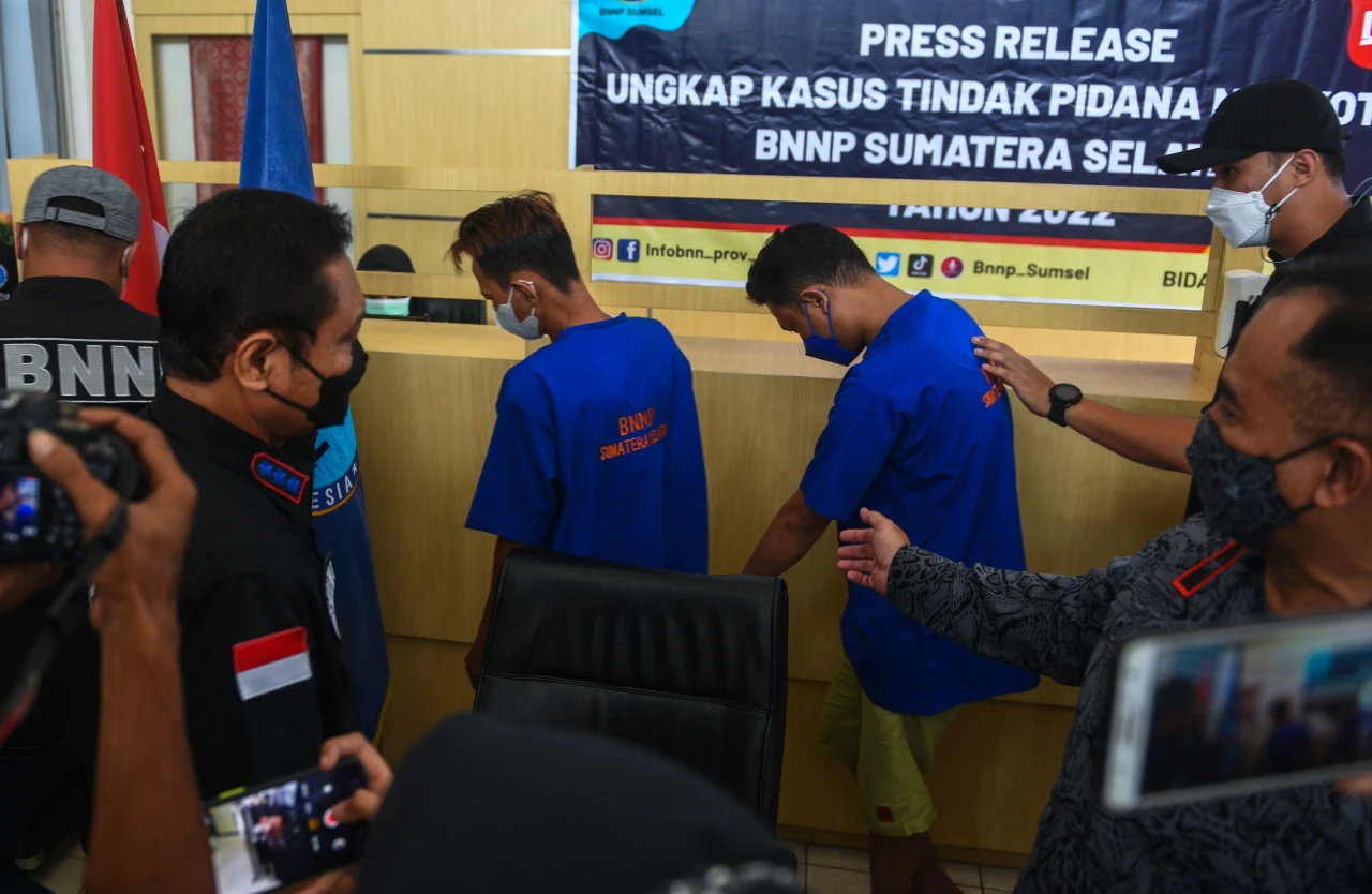 BNNP Sumsel Amankan...