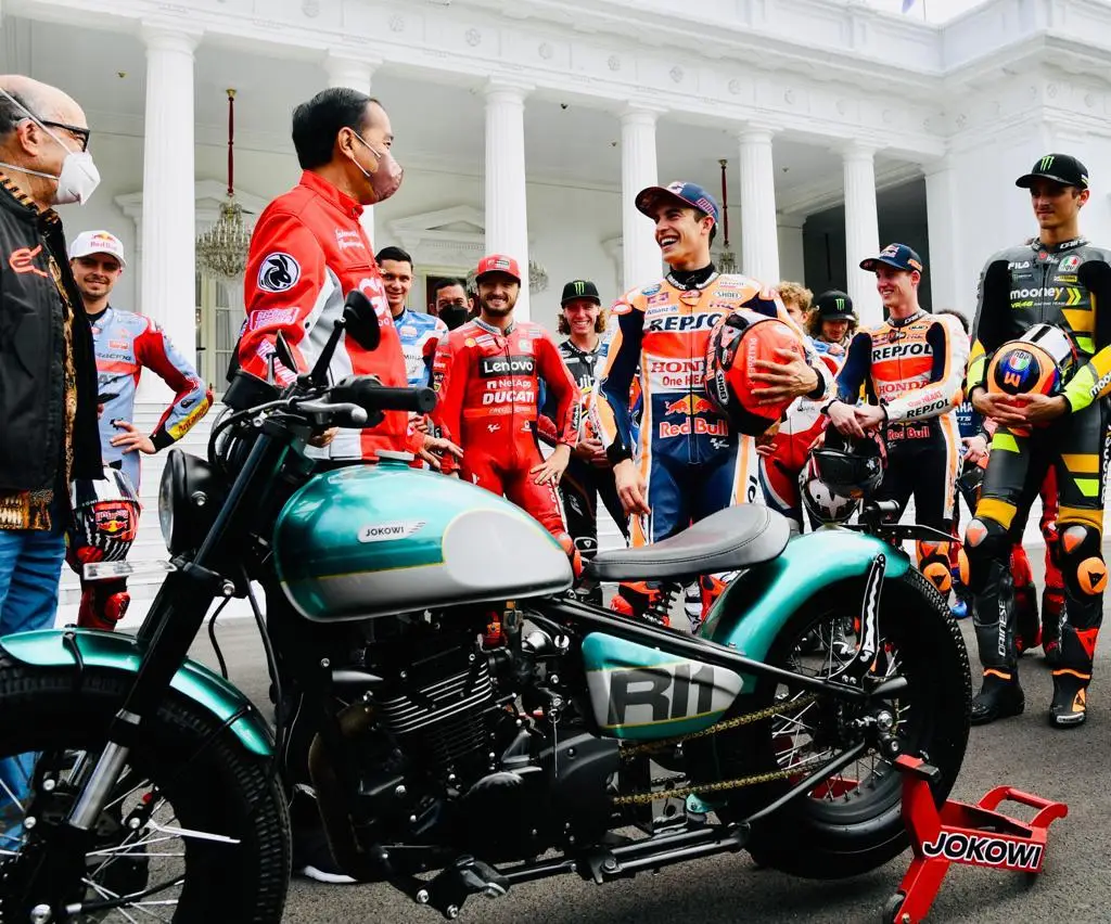 Saat Jokowi Pamer Kawasaki...