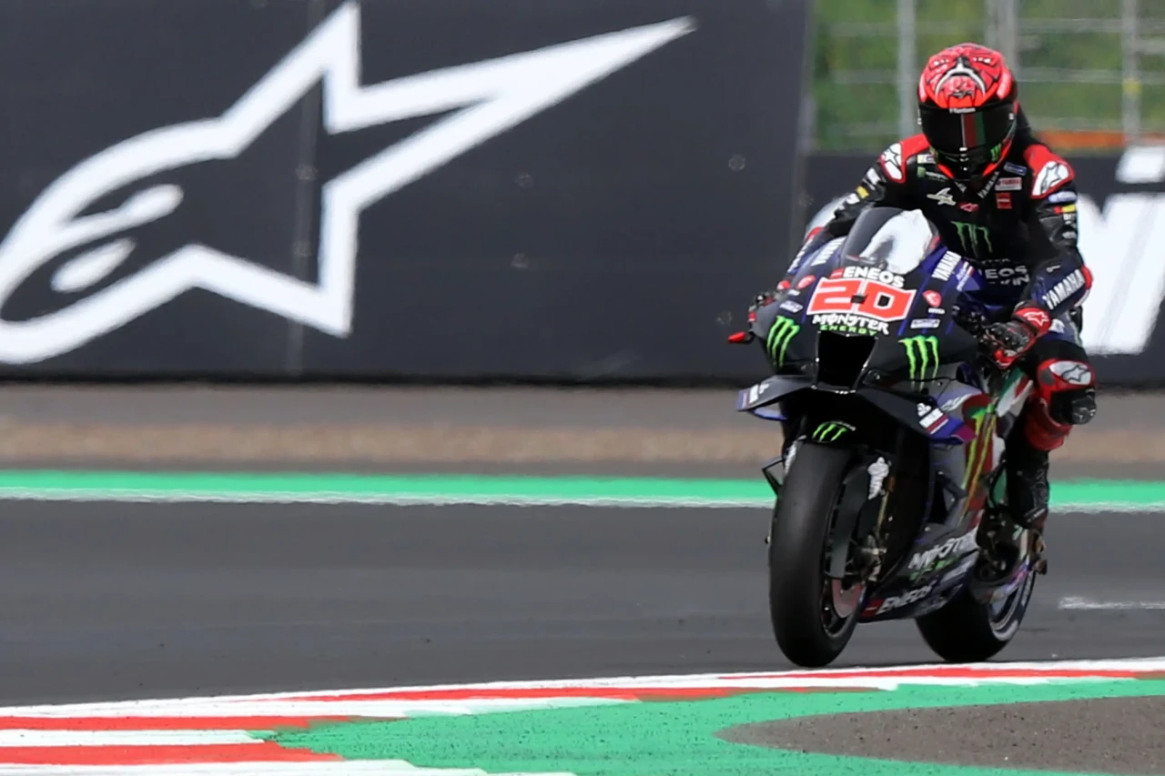 Aksi Pembalap MotoGP...