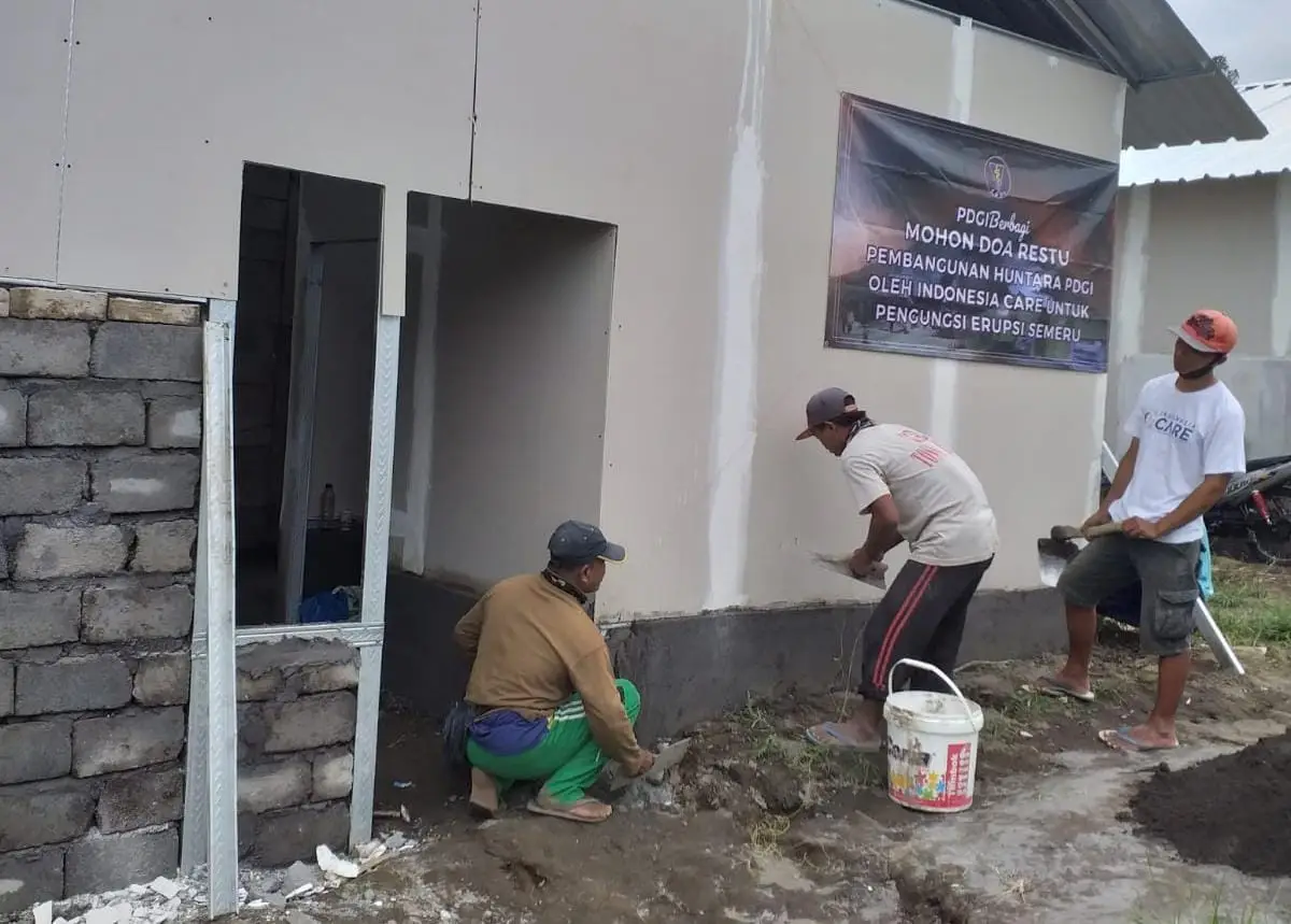 Hunian Semeru dari PDGI...