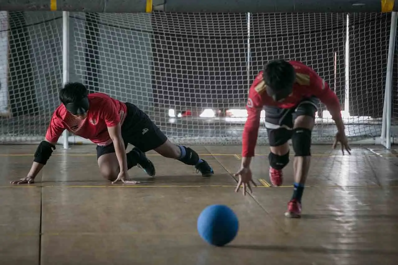 Melihat Atlet Goalball...