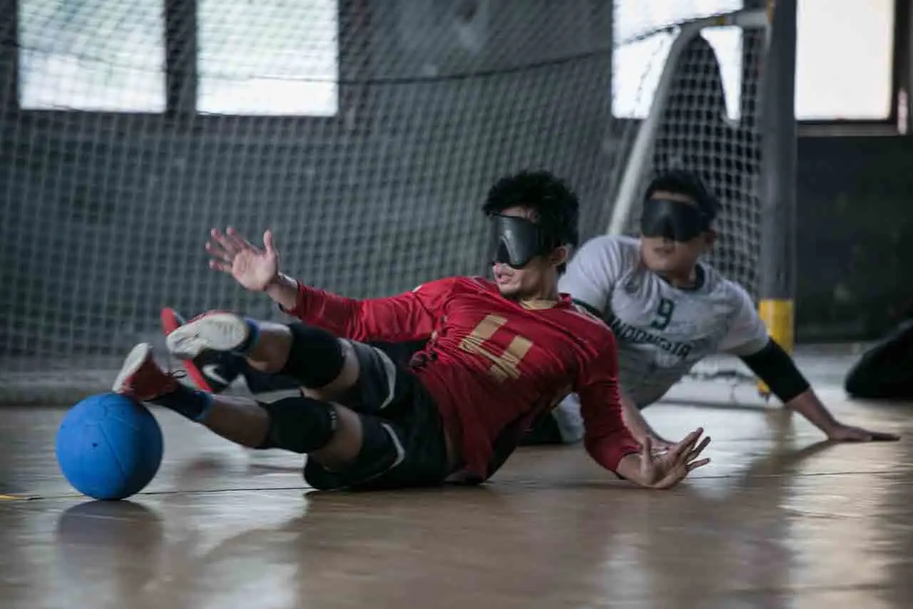Melihat Atlet Goalball...