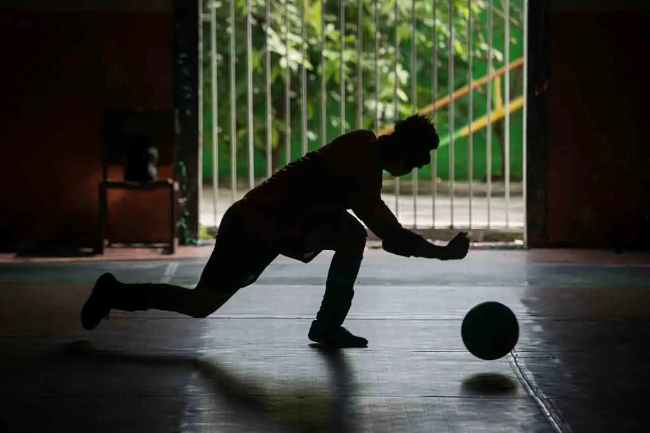 Melihat Atlet Goalball...