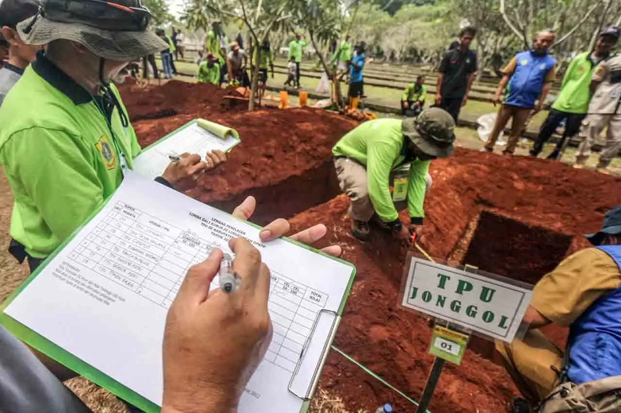 Semangat Petugas TPU...