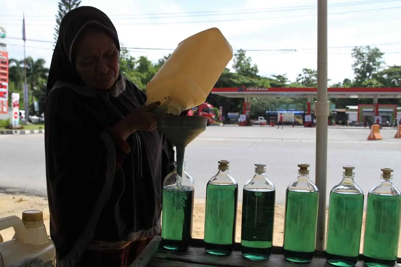 Stok Pertalite Aman...