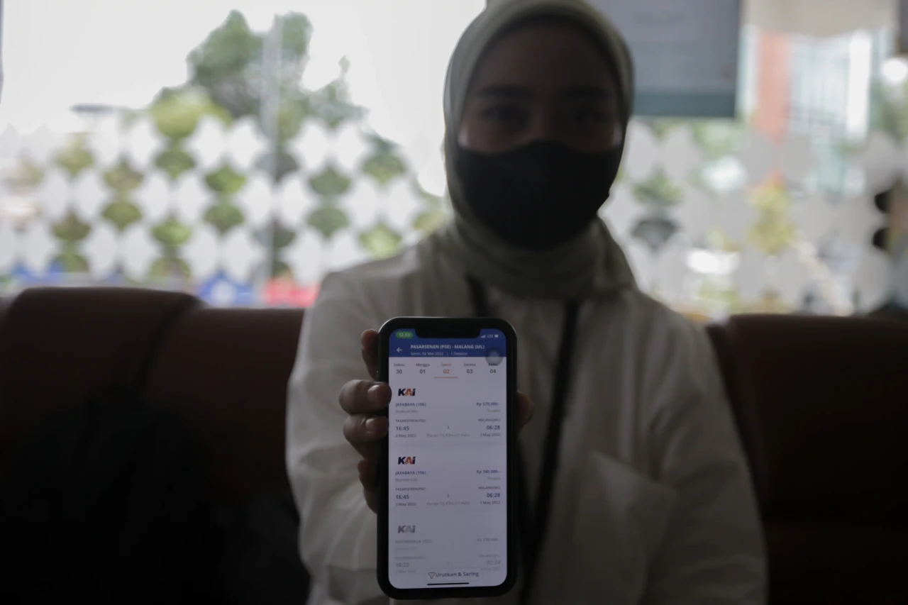 Tiket Kereta Mudik Lebaran...