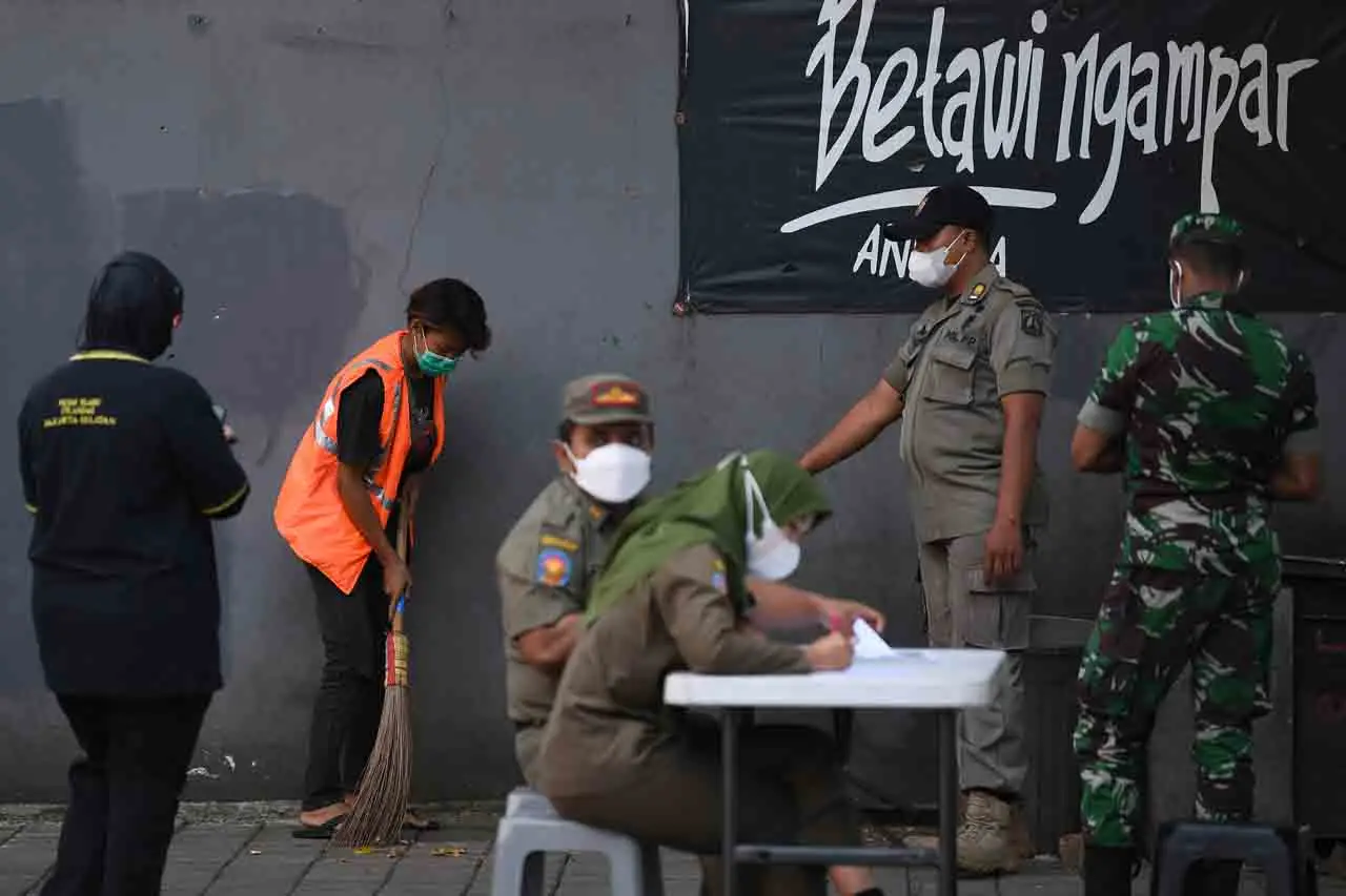 PPKM Level 2 Jakarta...