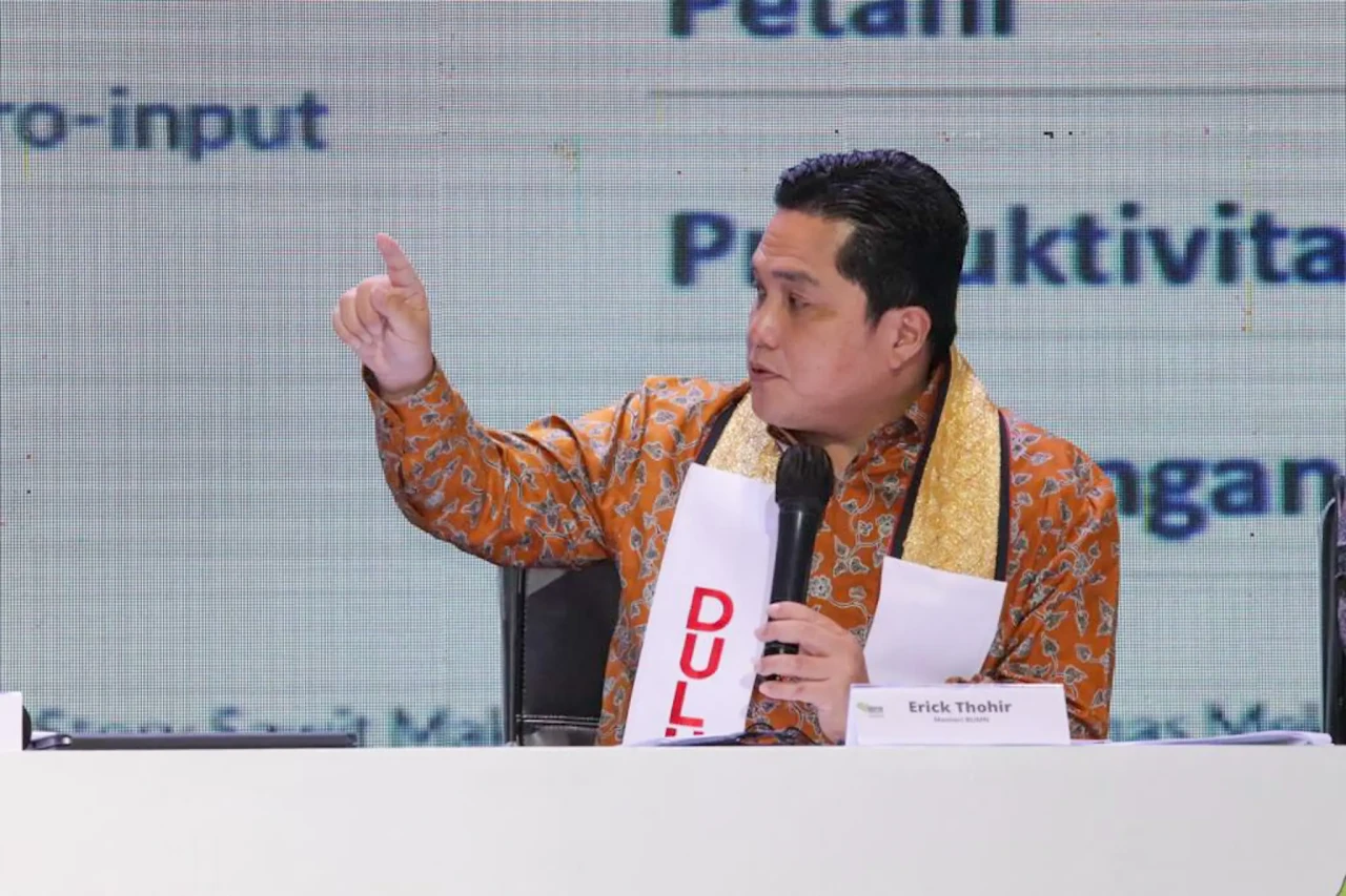 Erick Thohir Komitmen...