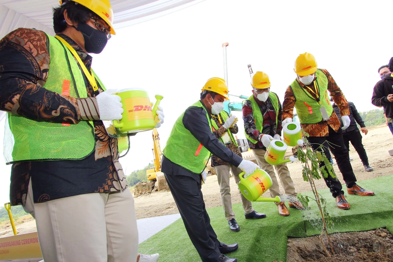 Ground Breaking DHL...