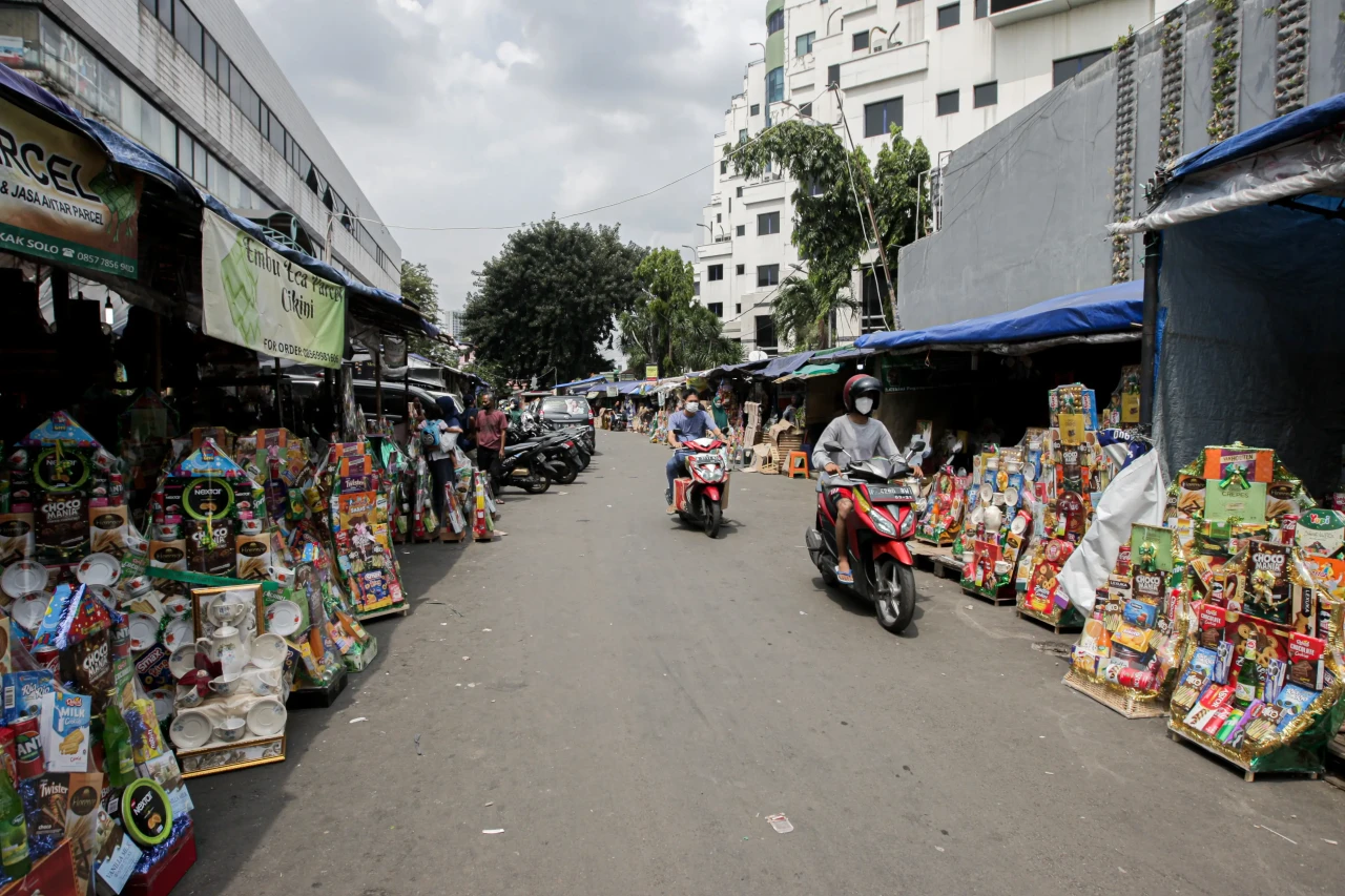 Pedagang Parsel Lebaran...