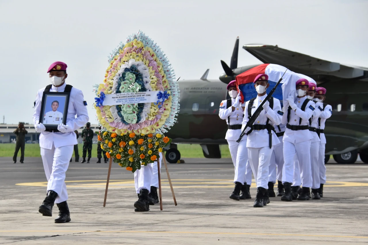Jenazah Prajurit Korps...