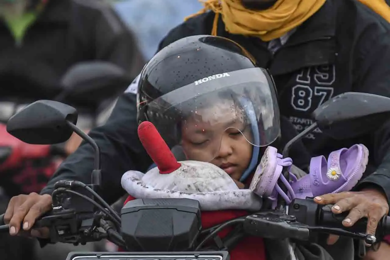 Pemudik Motor Mulai...