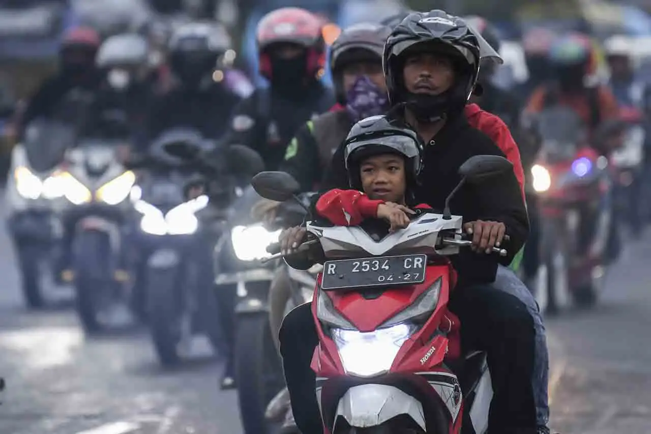 Pemudik Motor Mulai...