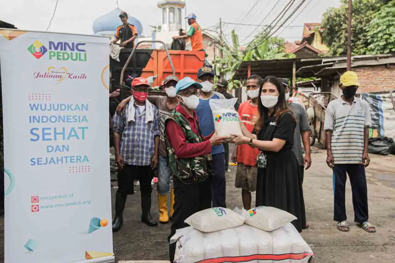 MNC Peduli Bagikan Bantuan...