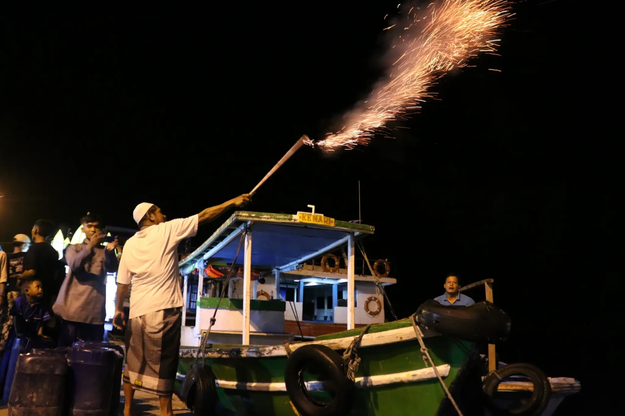 Malam Takbiran di Pulau...