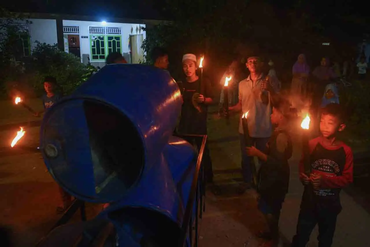 Pawai Obor Malam Takbiran...