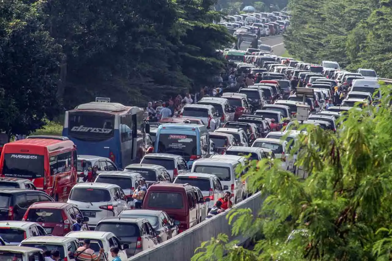 Mengerikan, Begini Kemacetan...